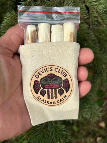 Alaskan Devil's Club Sticks: Natural Air Freshener, DIY Aromatic Bead Supply