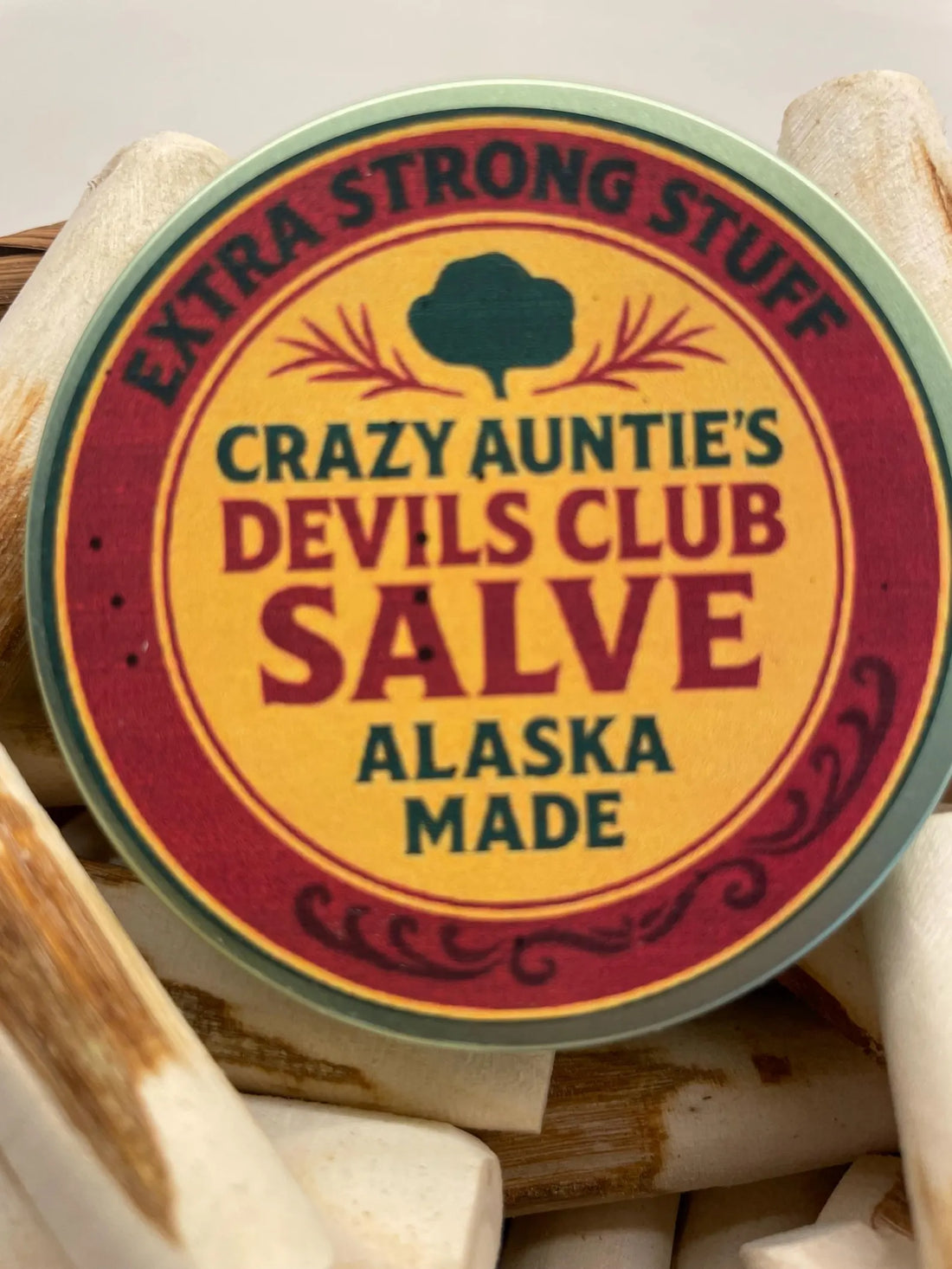 Crazy Auntie’s Extra Strong Devil’s Club Salve — Alaska Wildcrafted Joint & Muscle Balm