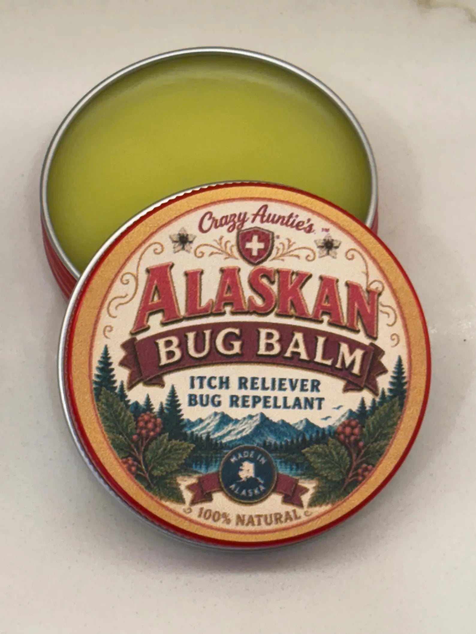 Bug Repellent-Bug Bite Relief, Crazy Auntie's Bug Balm
